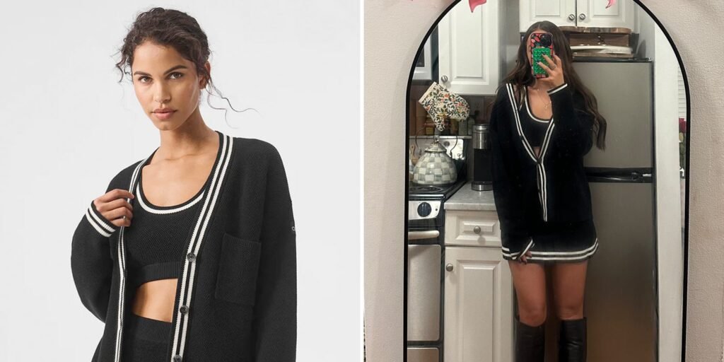 I get so many compliments on this creamy soft fall set from Alo